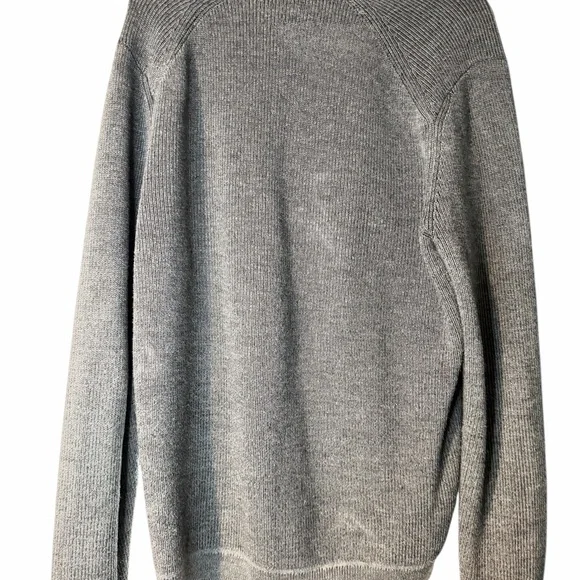 Ted Baker Men's Charcoal Zip-Up Sweater - Size L - Picture 3 of 5